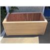 Image 1 : Large Rectangular Wooden Planter Box