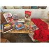 Image 1 : Cookbook Collection With Red Table Linen