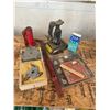 Image 1 : Lot: Bottle Jack, Car Jack, Sears Craftsman Blades, TSP, Tool Accessories