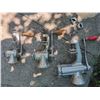 Image 6 : 3 Metal Meat Grinders, Glass Teapot, and Assorted Kitchen Tools