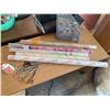 Image 3 : Office Supply Lot With Rolling Desk, Wrapping Paper, Scissors, Glue