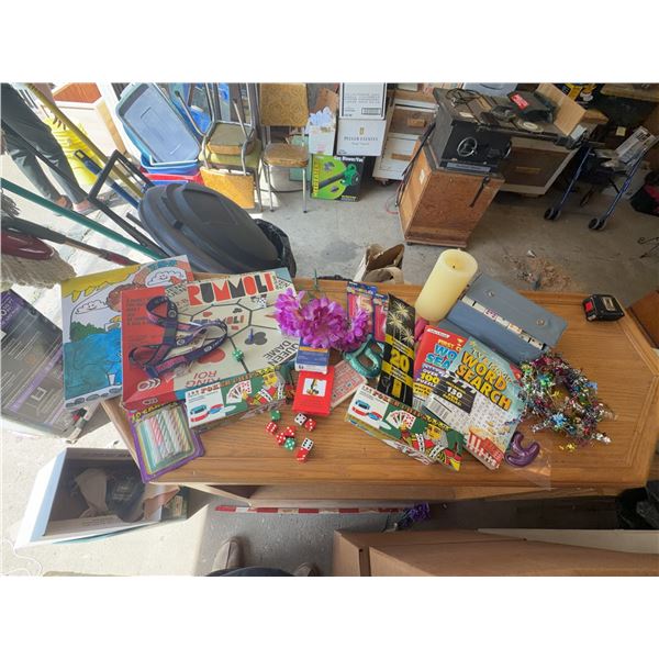 Board Game and Party Supply Lot