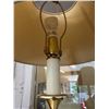 Image 5 : Brass Table Lamp with Shade, Sign, Tin, and Model Kit