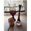 Image 1 : Mid Century Murano w/ Himalayan Salt Lamp & More