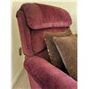 Image 4 : Upholstered Recliner with Lever and Accent Pillows