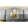 Image 3 : 6 Nintendo 64 Video Game Cartridges: Super Smash Bros., Mario Party 2, Paper Mario, Pokémon Stadium