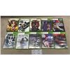 Image 1 : Lot of 10 Xbox 360 Games Including Army of Two, Homefront, Saints Row IV, Red Faction and More