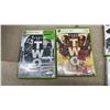Image 2 : Lot of 10 Xbox 360 Games Including Army of Two, Homefront, Saints Row IV, Red Faction and More