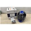 Image 1 : HJC CS-YS Hellion MC2 Blue Full-Face Motorcycle Helmet, Size Youth L/XL