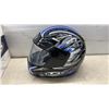 Image 2 : HJC CS-YS Hellion MC2 Blue Full-Face Motorcycle Helmet, Size Youth L/XL
