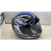 Image 4 : HJC CS-YS Hellion MC2 Blue Full-Face Motorcycle Helmet, Size Youth L/XL