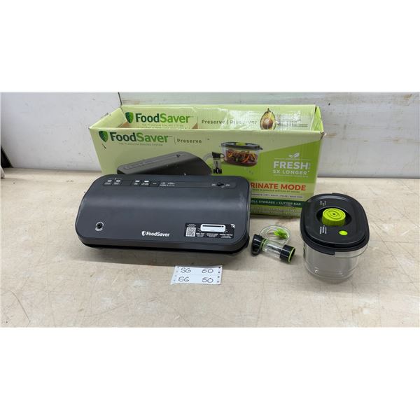 FoodSaver Preserve Vacuum Sealing System with Container and Handheld Accessory Sealer