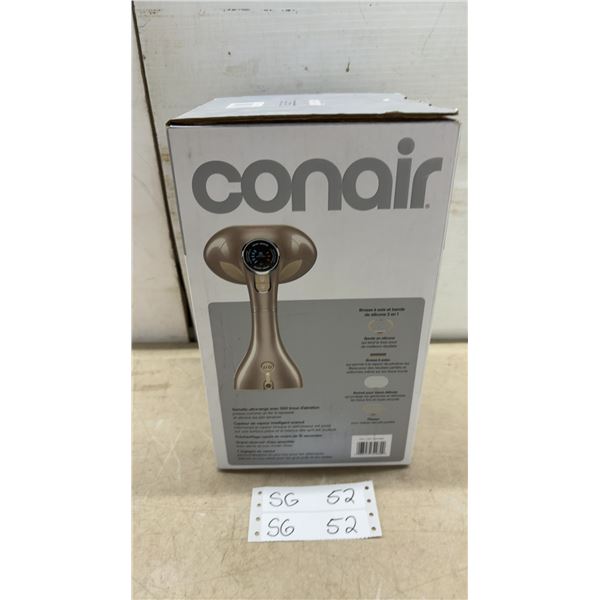 Conair 2-in-1 Handheld Steamer and Iron with Boost Setting and 500-Hole Soleplate