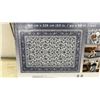Image 5 : Wyatt & Ash Machine Washable Floral Area Rug, 63 x 89"