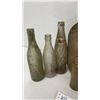 Image 2 : Vintage Glass Bottle Lot, Coca-Cola, Pepsi, Canada Dry, Demijohn, Bicycle Seat, Popcorn Bowl and Mo