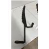Image 7 : Antique Forestry Tool Lot: Two Timber Scribes, Squaring Axe, and Hand Axe
