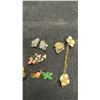Image 13 : Vintage Fashion Jewellery, Brooches, Buttonhooks, University of Manitoba Medal, Coins and More