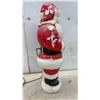 Image 2 : Vintage Blow Mold Santa Claus Figure with Cord, 32" Tall