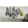 Image 2 : Vintage Machinist Rotary Burrs, Drill Bits & Taps & 3 Empty Boxes