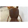 Image 7 : Vintage Metal Clamshell Patio Rocking Chair