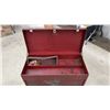 Image 5 : Vintage Kennedy Kits Machinist Tool Box with Top Compartment, 3 Drawers, & Machinists Tools