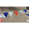 Image 1 : BFGoodrich Tires Bunting Flags, Red, White & Blue, Approx. 25 Pieces