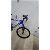 Image 2 : Hyper Boundary Trail 24" Mountain Bike, Blue, Front Suspension, Multi-Speed Drivetrain