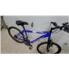 Image 4 : Hyper Boundary Trail 24" Mountain Bike, Blue, Front Suspension, Multi-Speed Drivetrain