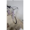 Image 3 : Kulana Lavender Women's 7-Speed Comfort Bicycle with Step-Through Frame, Fenders, and Rear Rack 28"