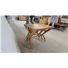 Image 4 : Set of Three G Plan Ib Kofod-Larsen Afromosia Nesting Tables, Late 1960s to Early 1970s Biggest