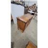 Image 4 : Traditional Wooden Credenza Buffet with Three Cabinet Doors and Three Drawers, Brass Hardware 31"