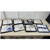 Image 1 : Assorted CD Storage Cases with Country and Classic Hits CDs Including Tracy Lawrence and More