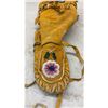 Image 5 : Pair of Beaded Suede Moccasin Boots, Sole Measures 10 1/2"