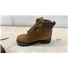 Image 4 : Wrangler Work Wear Men's Brown Suede Boots, Size 7