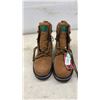 Image 5 : Wrangler Work Wear Men's Brown Suede Boots, Size 7