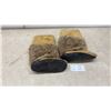 Image 1 : Manitobah Mukluks Fur-Trimmed Suede Moccasin Boots, Women's Size 8/Men's 6