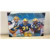 Image 1 : Football Player Pastel Painting: Bob Cameron, James Murphy, & Milt Stegall, 24" x 36"