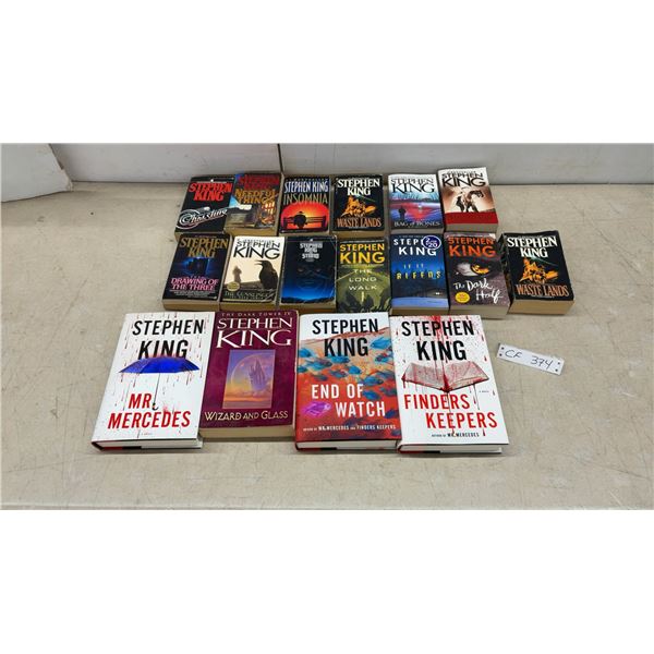 Stephen King Lot: Mr. Mercedes, Finders Keepers, End of Watch, Wizard & Glass, Waste Lands, & More