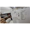Image 6 : Compact Single-Door Mini Refrigerator with Freezer Compartment and Aftermarket Stickers