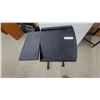Image 3 : Adjustable Height Mobile Laptop Cart with Dual Tilting Platforms and Casters