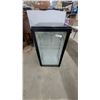 Image 1 : Compact Glass-Door Display Refrigerator Beverage Cooler with 3 Wire Shelves 38" x 21" x 21"