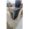 Image 4 : Compact Glass-Door Display Refrigerator Beverage Cooler with 3 Wire Shelves 38" x 21" x 21"