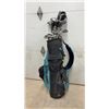 Image 1 : Spalding Golf Bag w/ Mizuno Silver Cup Irons (P, S, 6, 8, 5, 9), TaylorMade, & More