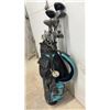 Image 3 : Spalding Golf Bag w/ Mizuno Silver Cup Irons (P, S, 6, 8, 5, 9), TaylorMade, & More