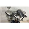 Image 9 : Spalding Golf Bag w/ Mizuno Silver Cup Irons (P, S, 6, 8, 5, 9), TaylorMade, & More