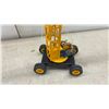 Image 7 : Kovap Wind-Up Tractor & Trailer (No Key) Kovap Crane, & Unbranded Chassis