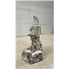 Image 6 : Cowboy Prospector Statuette, Glass Inukshuk, and Stone Inukshuk Figurine