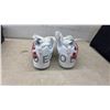 Image 3 : New DC Shoes Court Graffik SE Men's Sneakers, Model ADJS100087, White/Red/Grey, Size 16