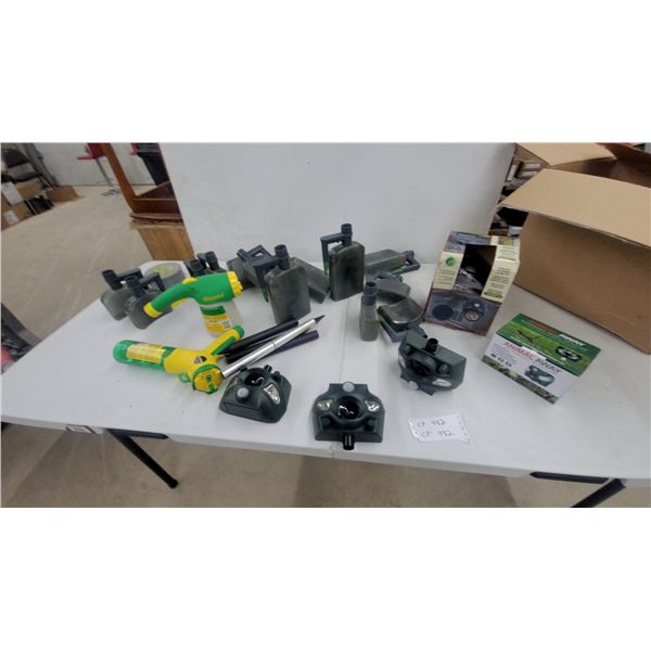 Animal Away Ultrasonic Animal Repellers, Fusion Solar Motion Security Light, Sprayers and More