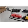 Image 2 : Lionel O Gauge Model Train Lot with 8704 Diesel Switcher, Steam Engine, Freight Cars and More One